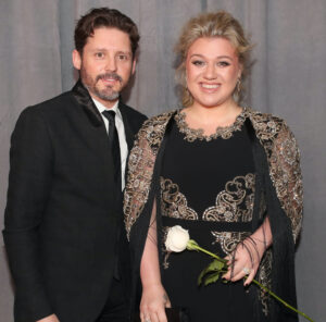 Brandon Blackstock and Kelly Clarkson in 2018