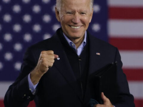 Joe Biden Fist Pumps