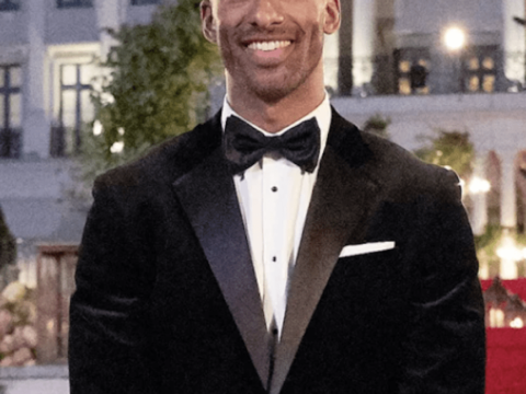 Matt James in a Tux