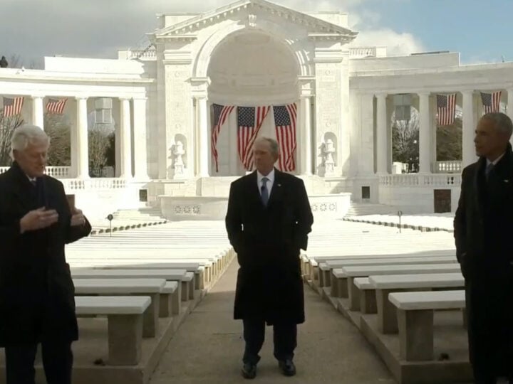 Bill Clinton, Barack Obama, and George W. Bush