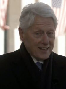 Bill Clinton on January 20