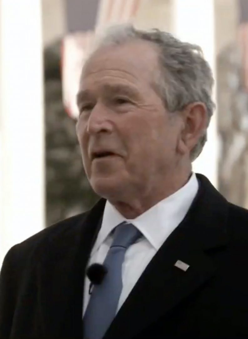 George w bush library dedicated five living u s presidents converge