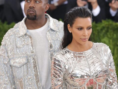 Kim Kardashian and Kanye West Snapsho