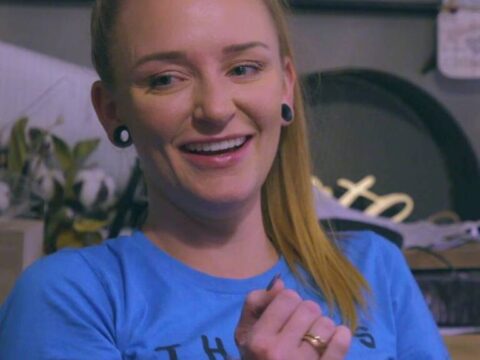 Maci Bookout in Blue