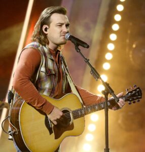 Morgan Wallen with a Guitar