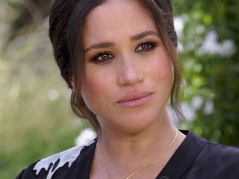 Meghan Markle with Oprah