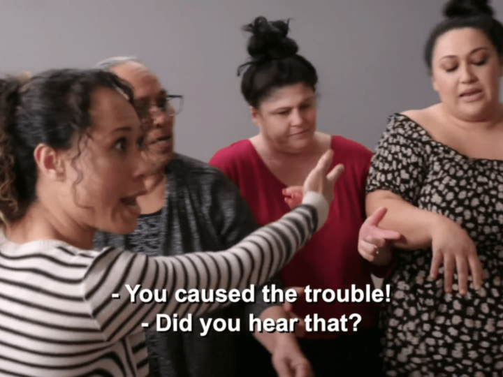 Asuelu Pulaa tackles his mother and hister The Hollywood Gossip