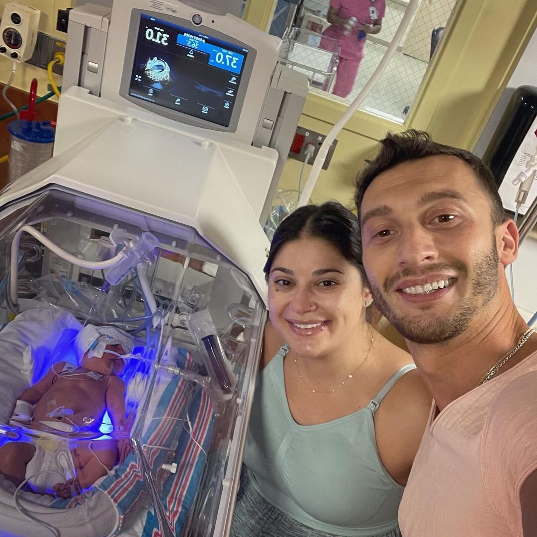 Loren Brovarnik and Alexei Brovarnik and Baby #2 - The Hollywood Gossip