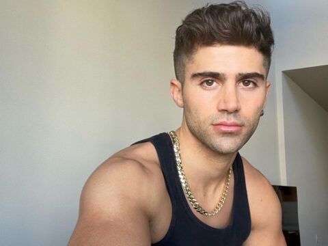 Max Ehrich Snaps a Selfie in 2022