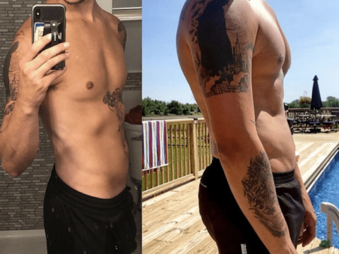 Tyler Baltierra Flaunts Bare Body, Is Seriously Packing Down Below