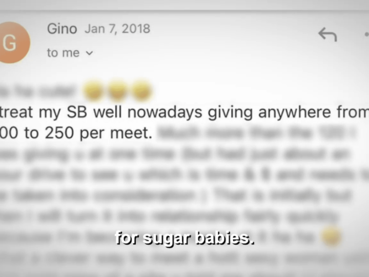 Gino Palazzolo bragged about paying sugarbabies