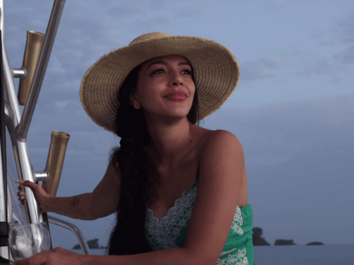 Jasmine Pineda goes on a romantic boat tour alone