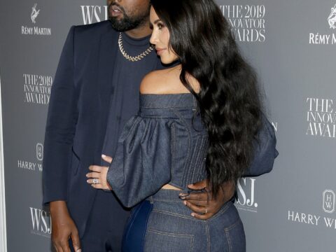 Kimye Throwback Pic