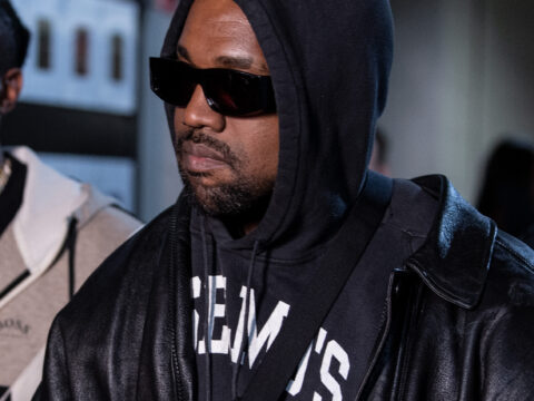Kanye West at a Fight