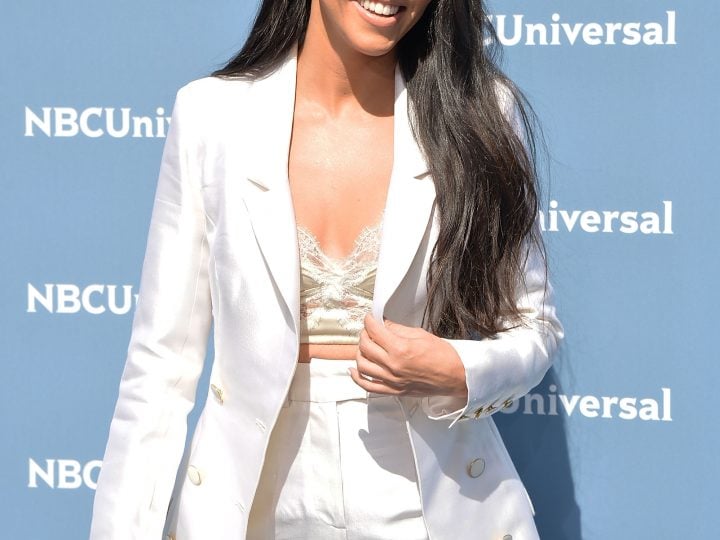 Kourtney Kardashian at the Upfronts