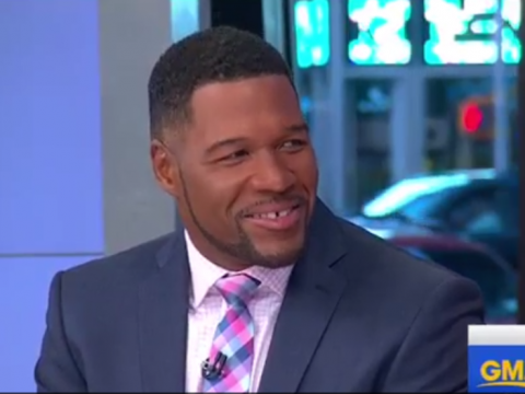 Michael Strahan Debuts