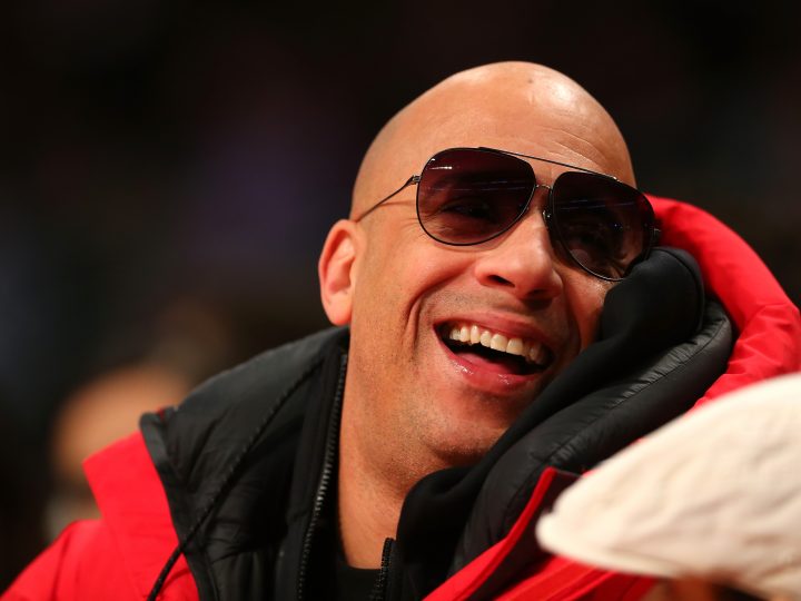 Vin Diesel at the All-Star Game