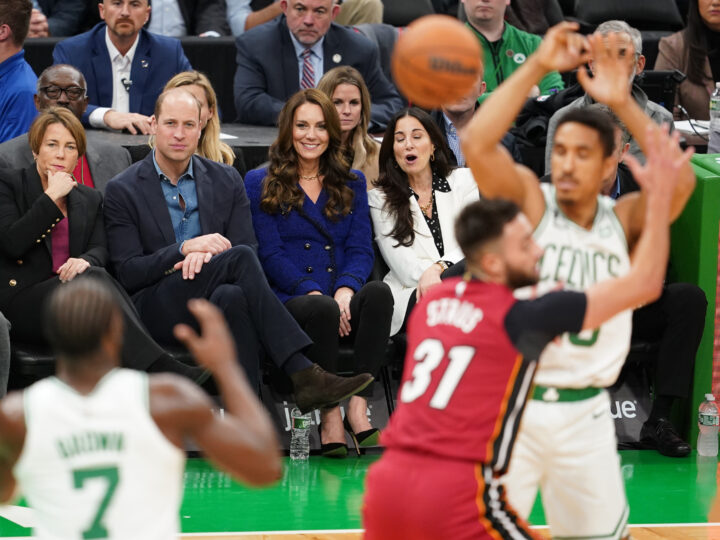 Prince William and Kate Middleton: BOOED at Celtics Game During Visit to Boston!