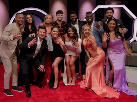The cast of Love Is Blind Season 5 poses for the camera.