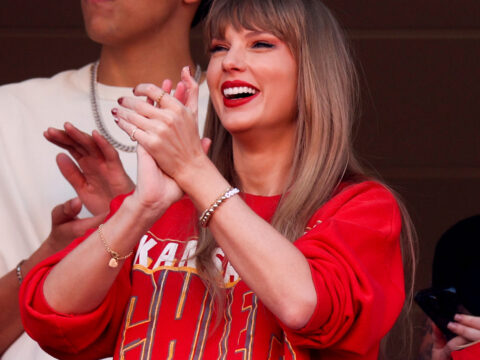Taylor Swift at Chiefs Game