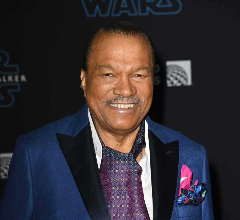 Billy Dee Williams smiles for the camera in 2019.