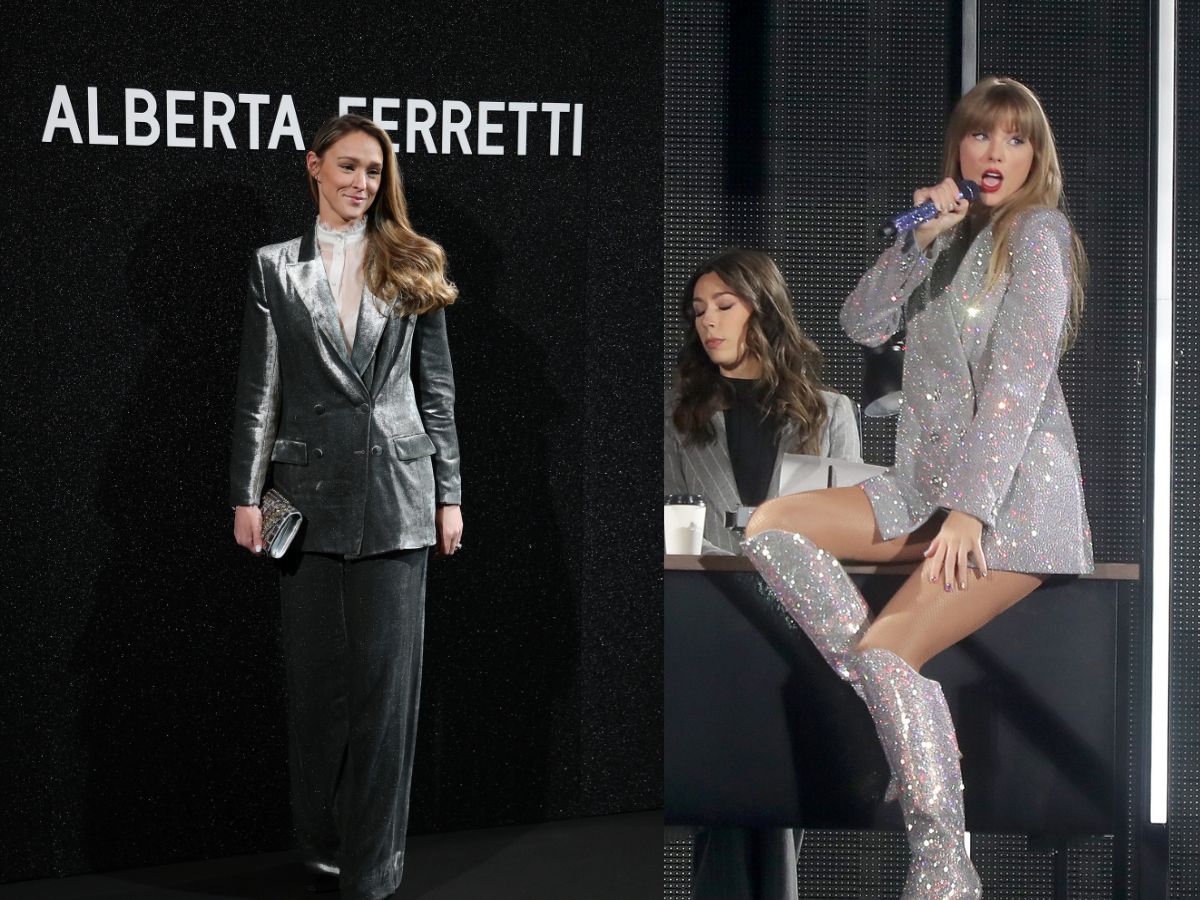 Kylie Kelce Copies Taylor Swift Outfit At Milan Fashion Show: Photo