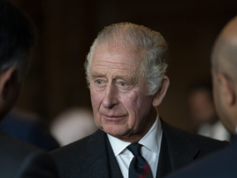 King Charles in 2022