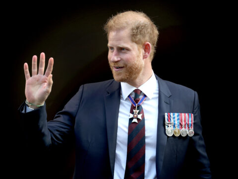 Prince Harry makes his return