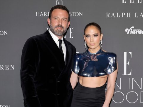 Ben Affleck and Jennifer Lopez at an event