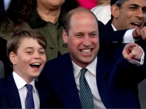 Prince William at Taylor Swift concert