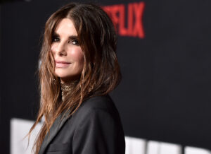 Sandra Bullock attends the Los Angeles premiere of Netflix's "The Unforgivable" at DGA Theater Complex on November 30, 2021 in Los Angeles, California.