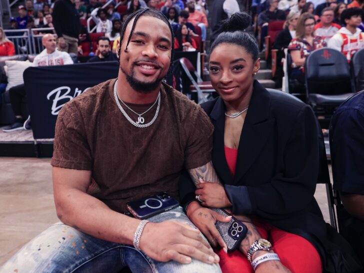 Simone Biles’ Husband Blows Off NFL Training To Support Her At Olympics