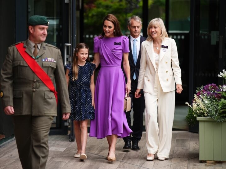 Kate Middleton Enjoys Wimbledon With Daughter Charlotte: Photos