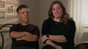 Tori and Zach Roloff on an episode