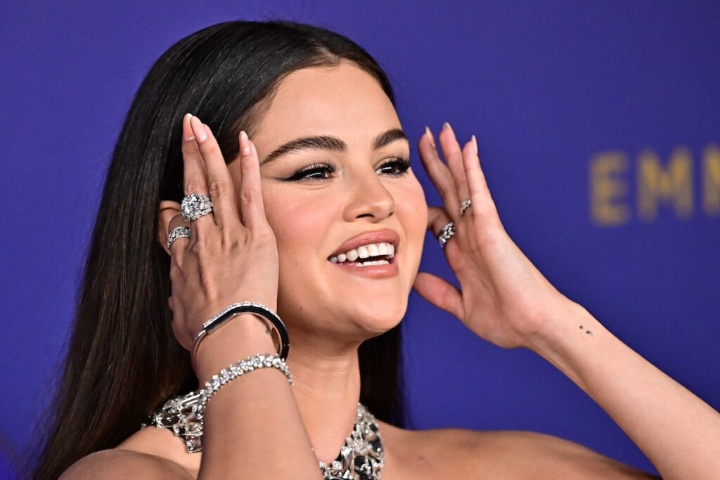 Selena Gomez engagement ring spotted at the 2024 emmys