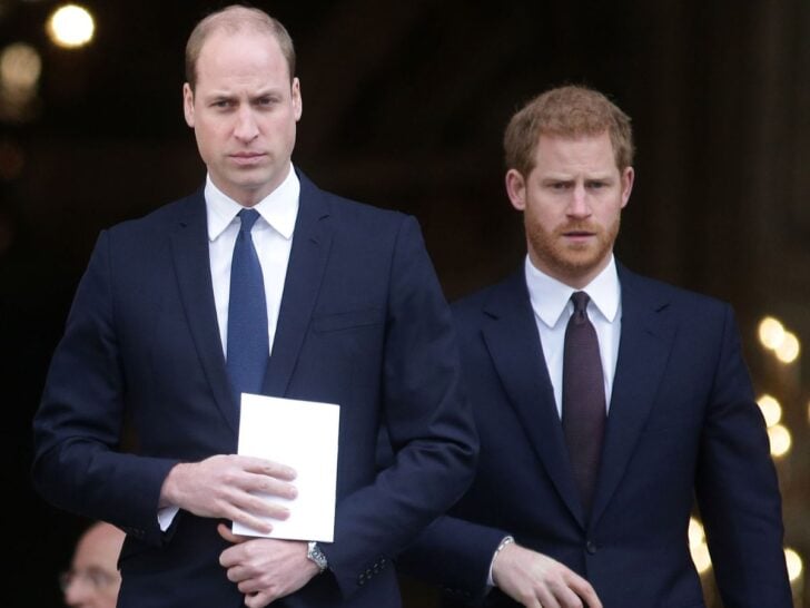 Prince William & Prince Harry Face Off At Family Funeral: How It Went