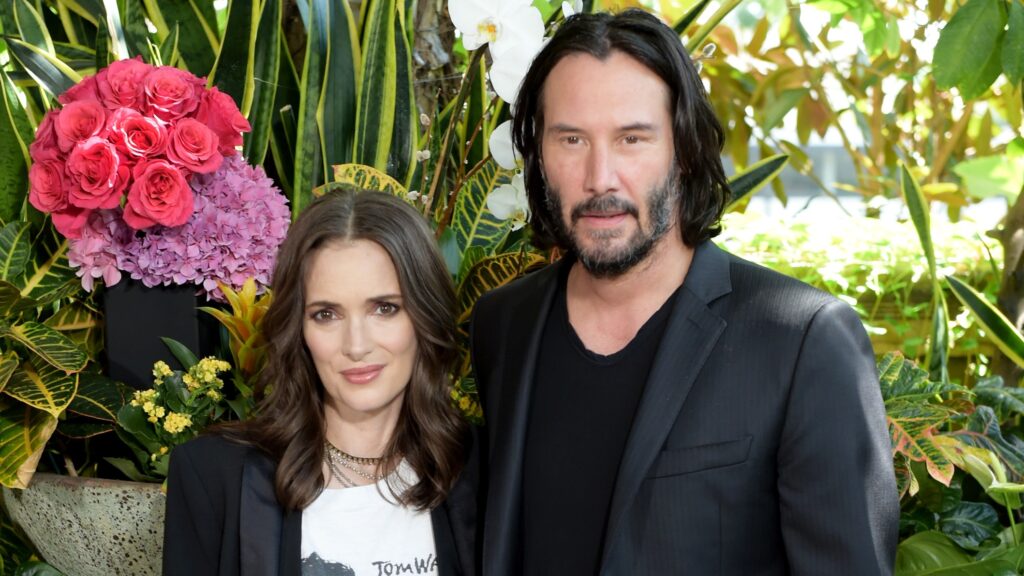 Winona Ryder and Keanu Reeves