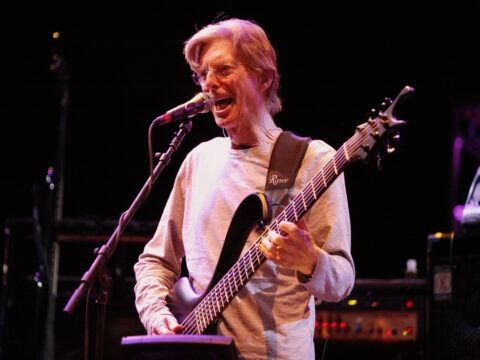 Phil Lesh of The Dead performs at the Izod Center on April 28, 2009 in East Rutherford, New Jersey.