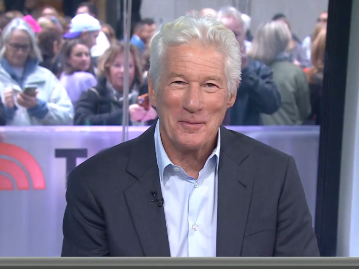 Richard Gere Flips The Bird  to Savannah Guthrie on ‘Today Show’
