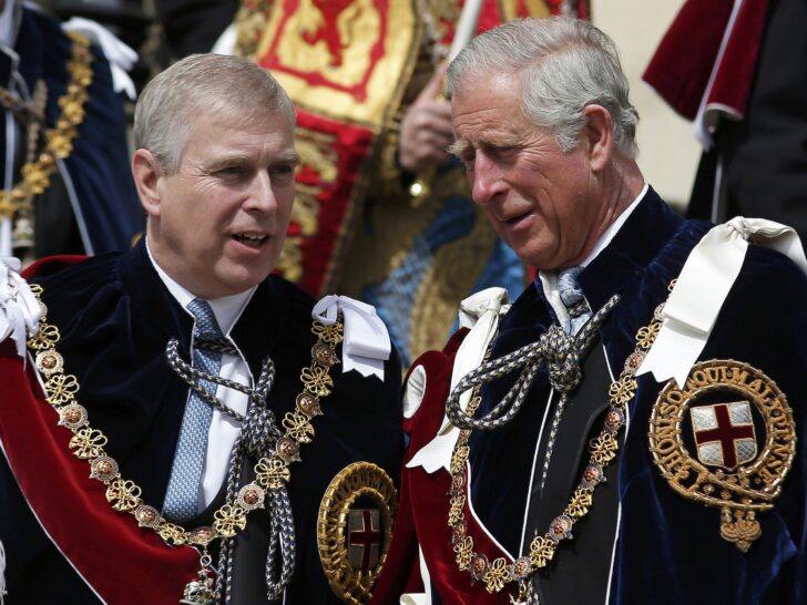 The King Charles-Prince Andrew Feud Heats Up with Fight Over Royal Residence