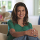 Hilaria Baldwin speaks to the confessional camera on The Baldwins.