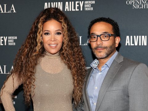 Sunny Hostin and Emmanuel Hostin attend the Alvin Ailey American Dance Theater 2022 Opening Night Gala at New York City Center on November 30, 2022 in New York City.