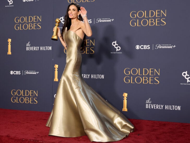 Demi Moore Appears to Snub Kylie Jenner In Controversial Golden Globes Footage