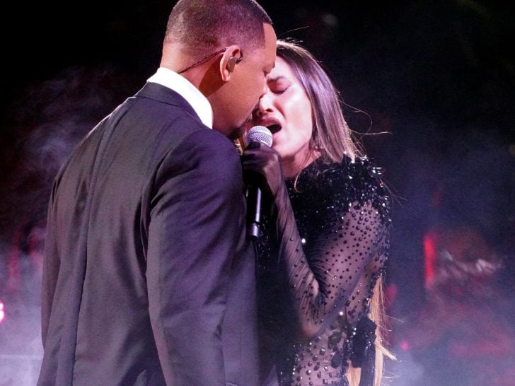 Will Smith Nearly Kisses India Martínez, Calls Marriage Into Question Again