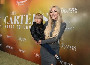 Melanie Martin and Prince Carter on April 9, 2025.