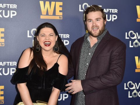Reality television stars Amy Duggar and Dillon King arrive for WE tv celebrates the return of 