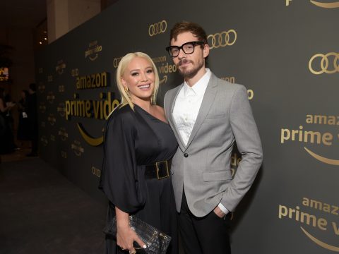 Hilary Duff and Matthew Koma attend the Amazon Prime Video's Golden Globe Awards After Party at The Beverly Hilton Hotel on January 6, 2019 in Beverly Hills, California.