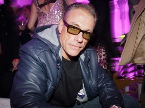 Jean-Claude Van Damme attends the Radio FG 20th Anniversary Celebration at Le Grand Palais on April 5, 2012 in Paris, France.