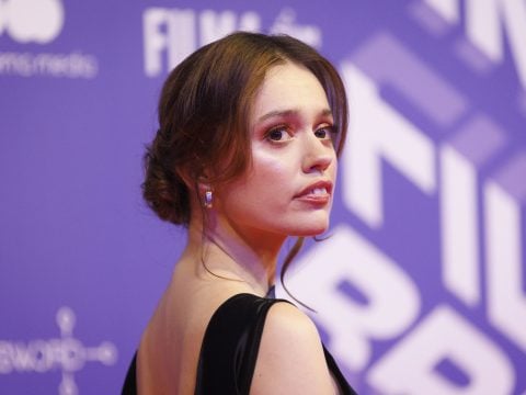 Aimee Lou Wood attends The 26th British Independent Film Awards at Old Billingsgate on December 3, 2023 in London, England.