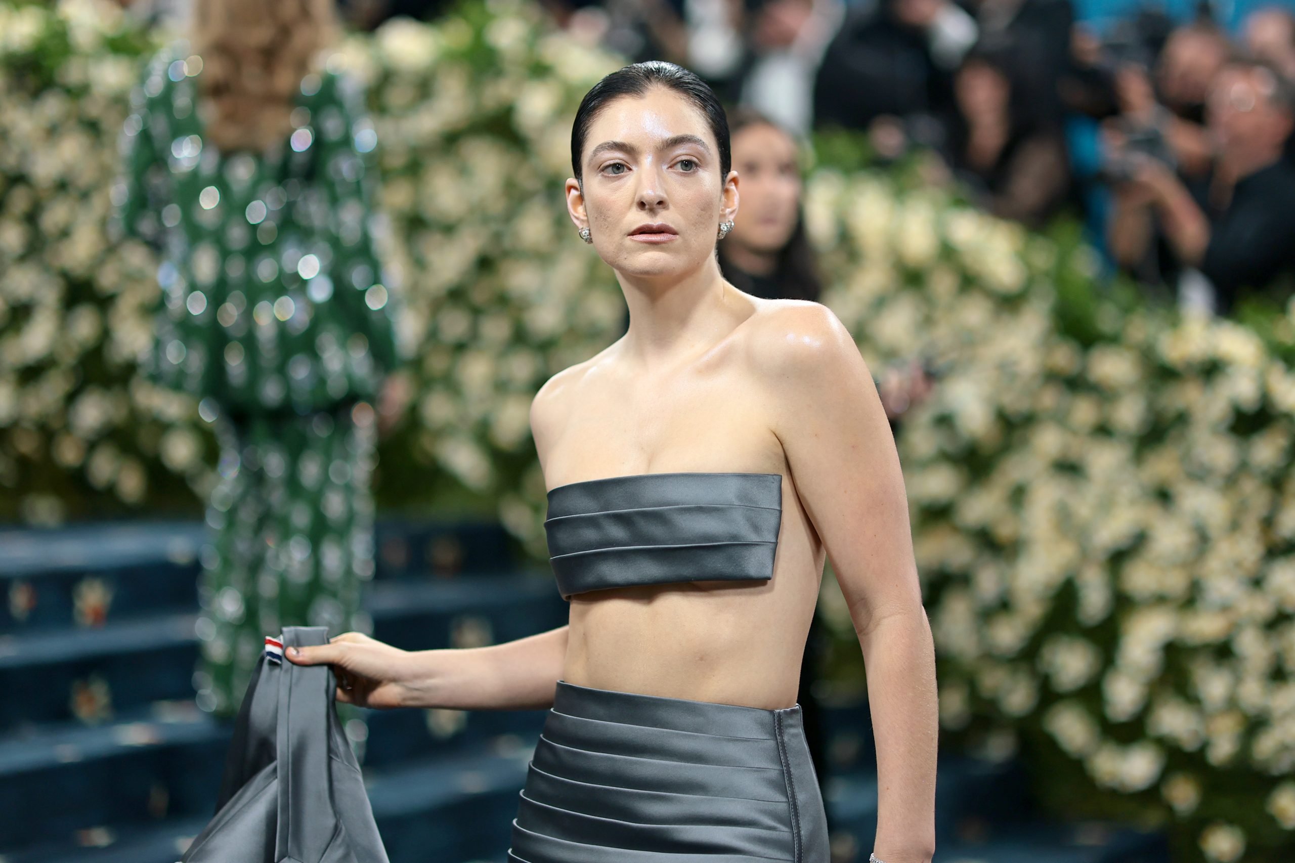Lorde on May 5, 2025 at the Met Gala. Her look was very Gender, according to many. Lorde Admits to Watching Infamous Pamela Anderson & Tommy Lee Sex Tape for Some Reason